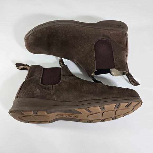 Blundstone Active Series Chelsea Boots Mens 10 AU 11 US Brown Suede Comfort Shoe main image 6